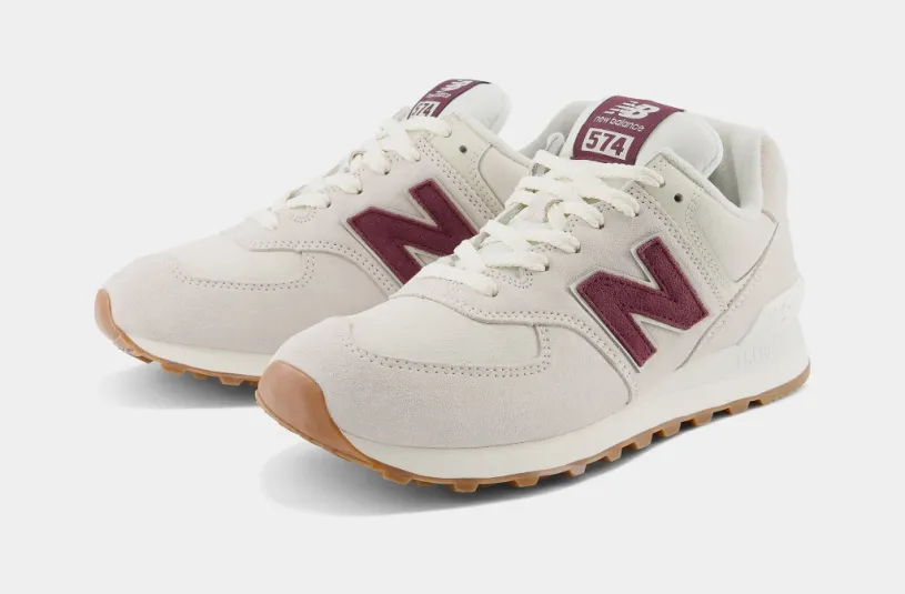 574 Womens Running Shoes (Beige)