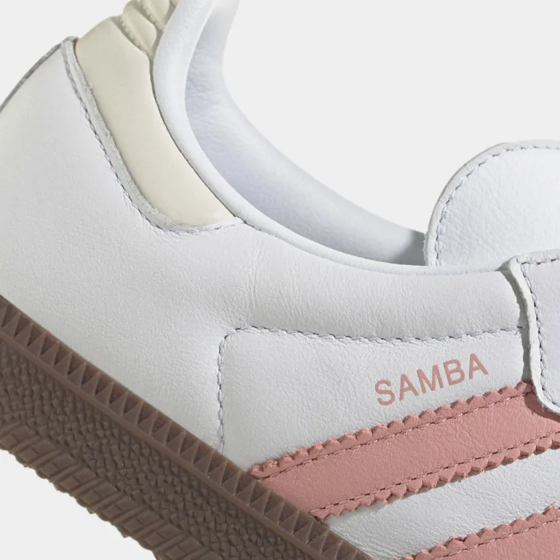 Samba OG Womens Lifestyle Shoes (White/Mauve)