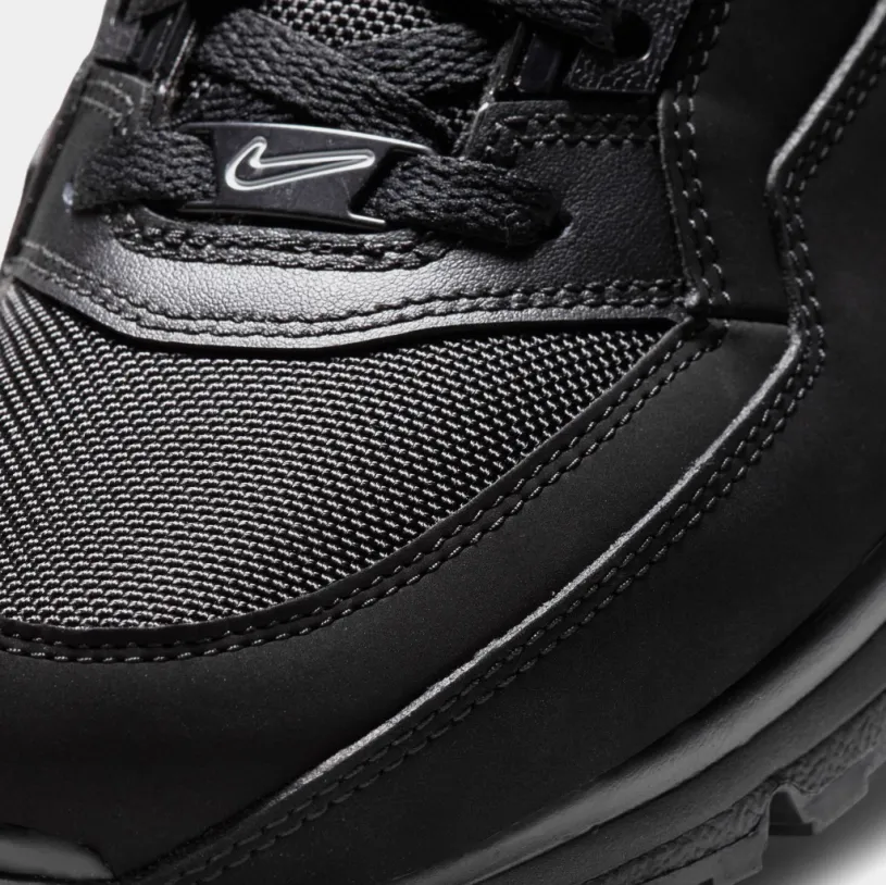 Air Max LTD 3 Mens Running Shoes (Black/Smoke Grey/University Red)