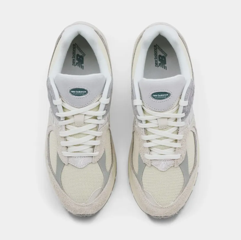 2002R Linen Mens Running Shoes (Beige Slate Grey) 