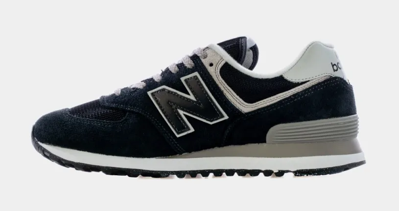 574 Core Mens Lifestyle Shoes (Black/Grey)