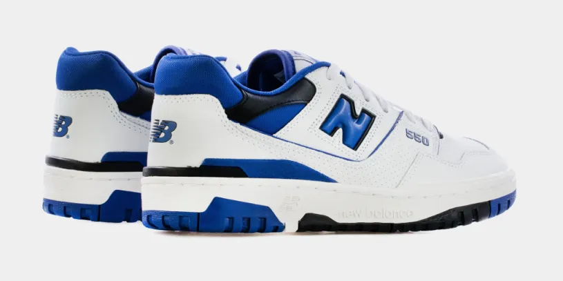 550 Mens Lifestyle Shoes (White Blue) Free Shipping 