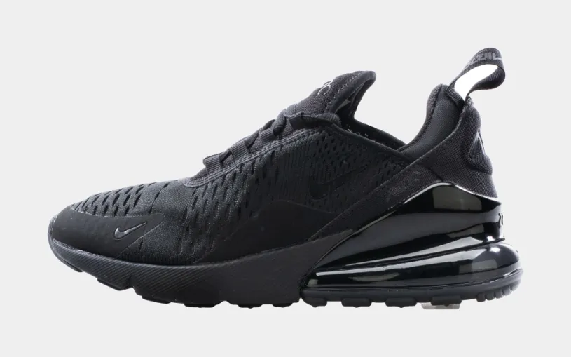 Air Max 270 Womens Running Shoes (Black/Black)