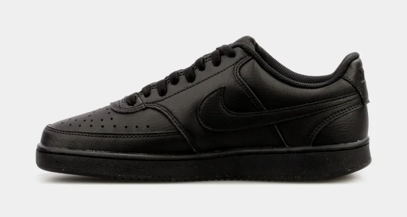 Court Vision Low Mens Lifestyle Shoes (Black)