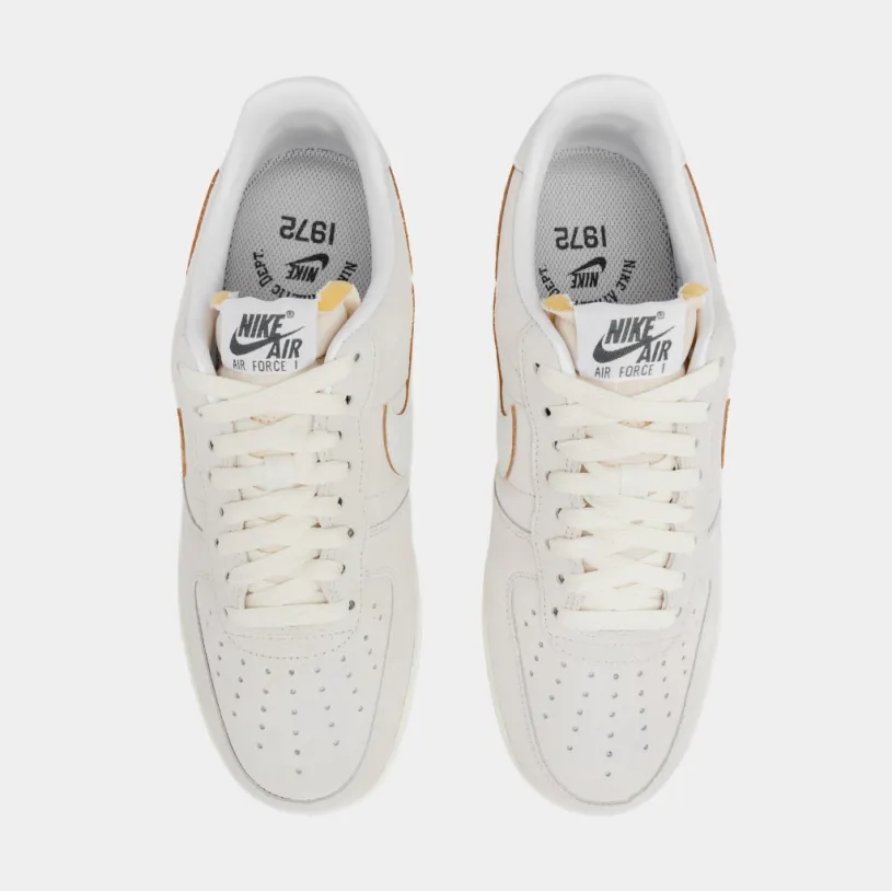 Air Force 1 Low Athletic Department Mens Basketball Shoes (Light Orewood Brown Coconut Milk Deep Jungle Sail) 