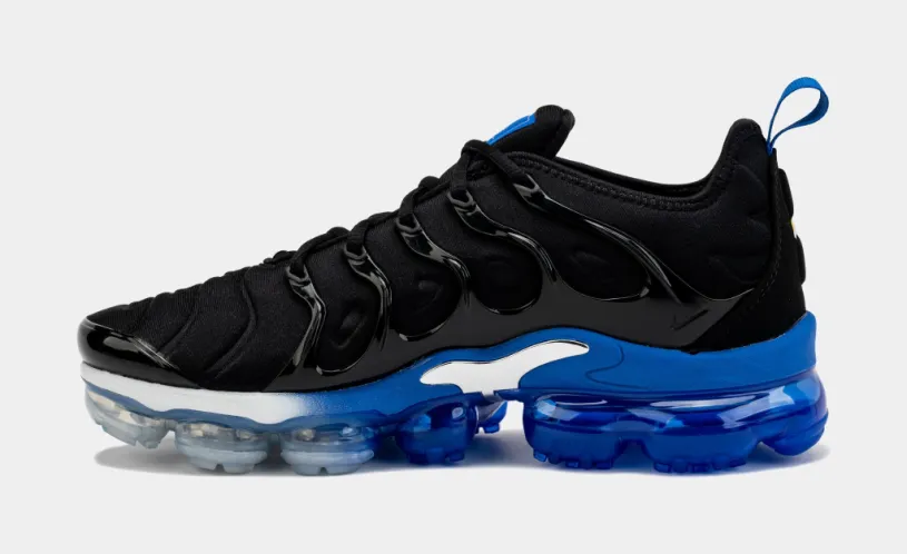 Air Vapormax Plus Mens Running Shoes (Black/Blue)