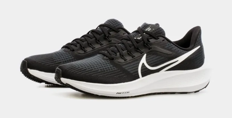 Zoom Pegasus 39 Mens Running Shoes (Black) 