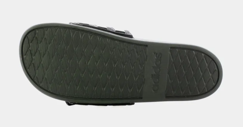 Adilette Comfort Adjustable Slides Mens Sandals (Black) 