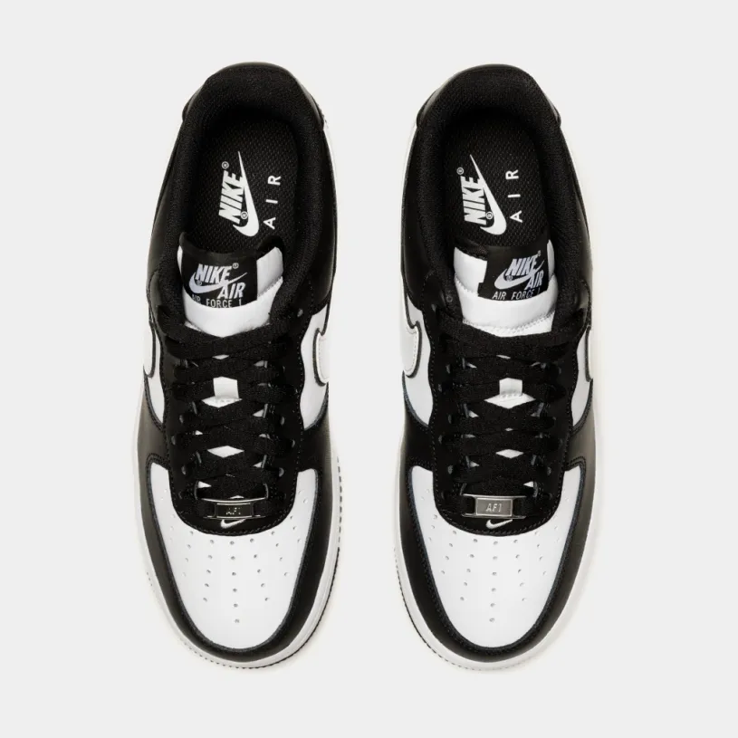 Air Force 1 Low Mens Lifestyle Shoes (Black White) 
