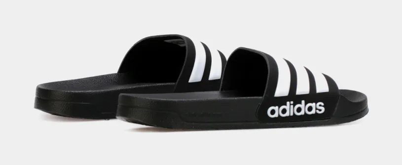 Adilette Cloudfoam Mens Slide Sandal (Black) 