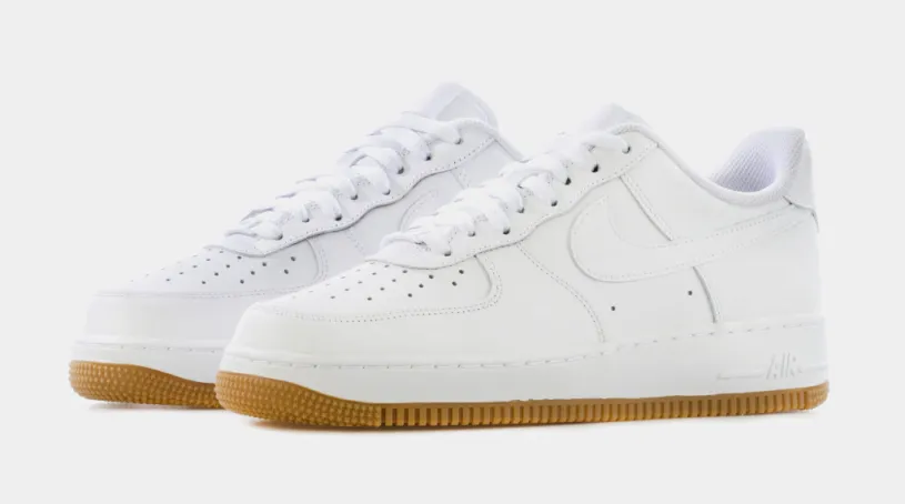 Air Force 1 '07 Mens Lifestyle Shoes (White Gum) 