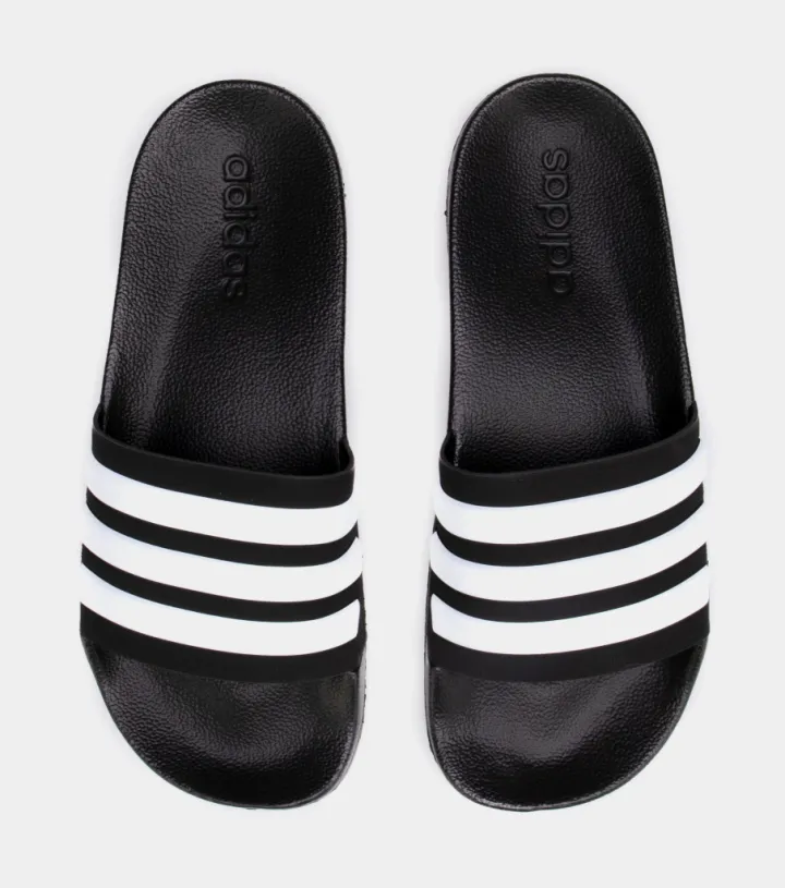 Adilette Cloudfoam Mens Slide Sandal (Black) 