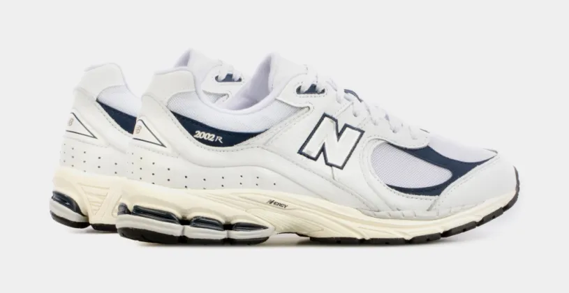 2002R Mens Lifestyle Shoes (White Blue) 