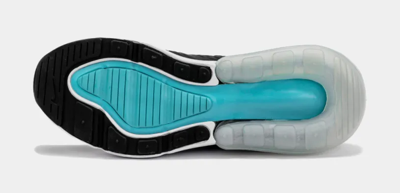 Air Max 270 Womens Running Shoes (White Black) 