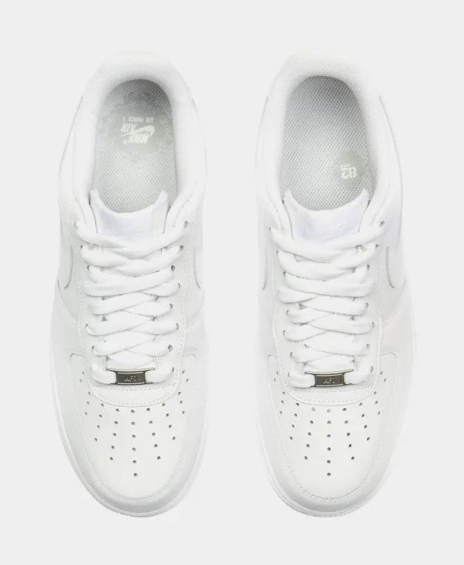 Air Force 1 07 LE Mens Lifestyle Shoe (White) 