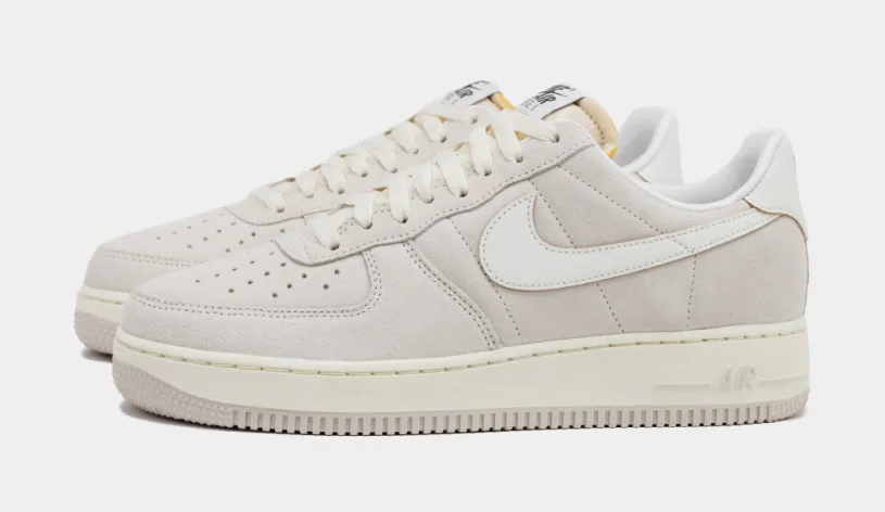 Air Force 1 Low Athletic Department Mens Basketball Shoes (Light Orewood Brown Coconut Milk Deep Jungle Sail) 